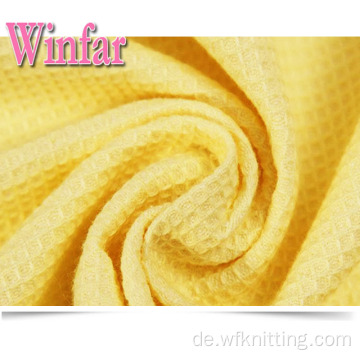 Mini Waffel Polyester Baumwolle Thermal Waffel Strickstoff